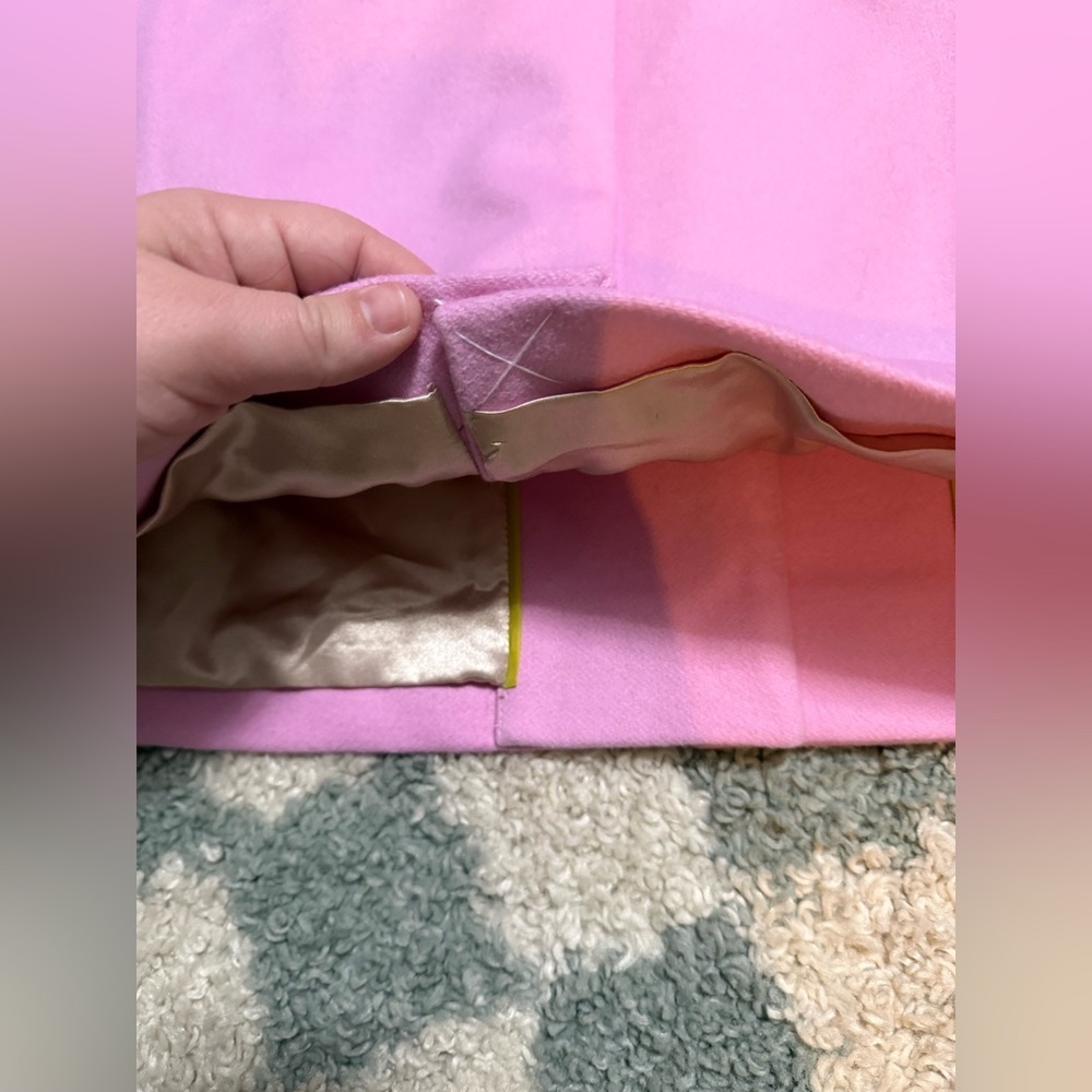 J. CREW Alfie topcoat in Italian wool, polyamide, cashmere blend Barbie pink 6P - Picture 10 of 11